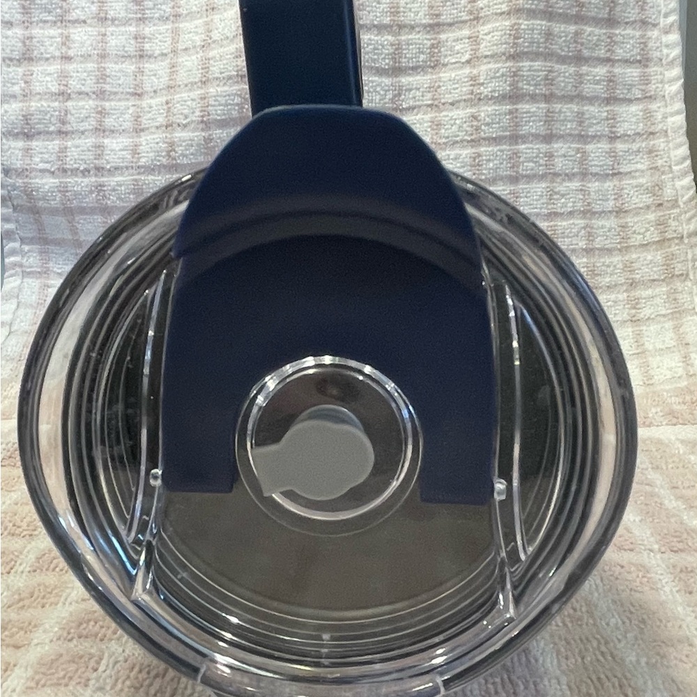 HYDRAFLOW Blue - 40oz Tumbler w/ Handle Stainless Steel Triple Layer Insulation - Picture 7 of 10